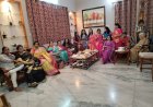 सखियों संग मिल मनाया दीवाली मिलन त्यौहार