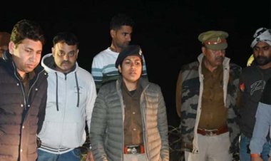 औरैया जिले में बेला थाना क्षेत्र के बिधूना रोड स्थित गैली संपर्क मार्ग के पास मंगलवार देर रात गांजा तस्करों के साथ बेला पुलिस की मुठभेड़, चार बदमाश गिरफ्तार