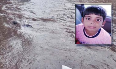 सात साल के बच्चे को पानी में धक्का देकर गिराया, सोशल मीडिया पर वीडियो वायरल